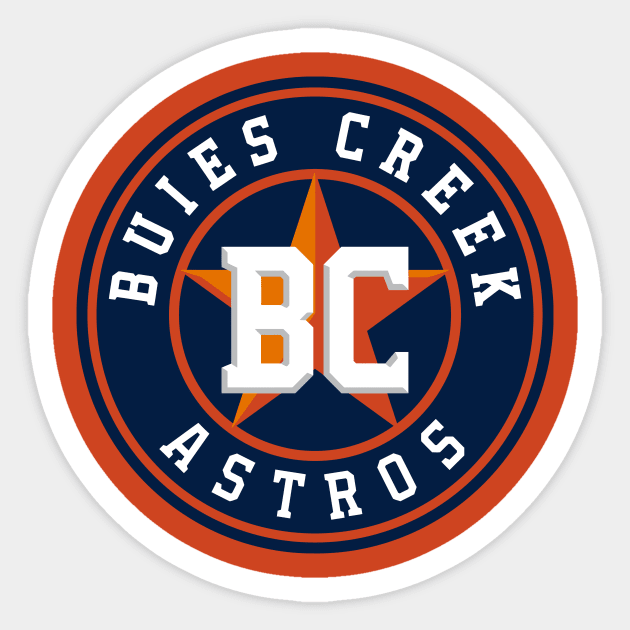 The "Astros" Team Ball Sticker by Choupete